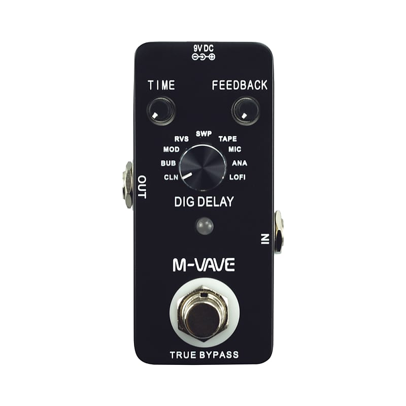 M-VAVE DIG DELAY педаль Цифровий Ділей