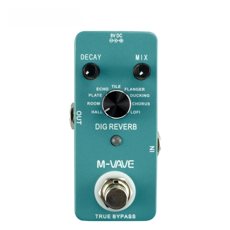 M-VAVE DIGITAL REVERB педаль Реверберації