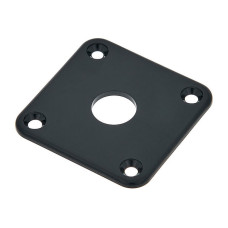 PAXPHIL DR-002 BK JACK PLATE LES PAUL PLASTIC (BLACK)