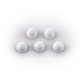 ROCKBOARD LED Damper, Defractive Cover for bright LEDs, 5 pcs - Small