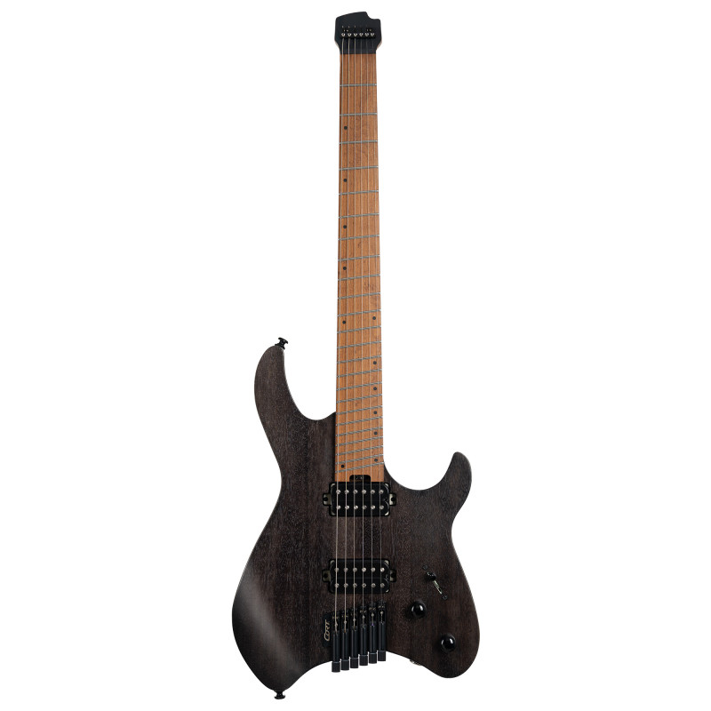 CORT Space G6MS (полуглянцевый прозрачный чёрный) Электрогитара