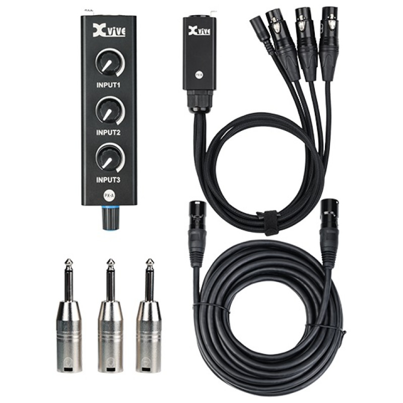 XVIVE PX System Компактний персональний 3-канальний мікшер