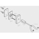 GATOR FRAMEWORKS GFW-GTR-HNGRCHR Cherry Wall Mount Guitar Hanger