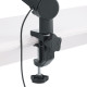GATOR FRAMEWORKS GFWMICBCBM4000 Professional Desktop Mic Boom Stand with Led Light