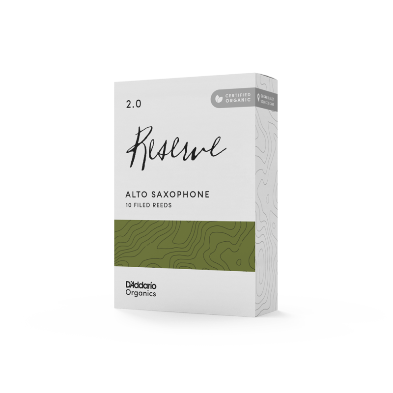 D'ADDARIO Organic Reserve - Alto Sax #2.0 - 10 Box