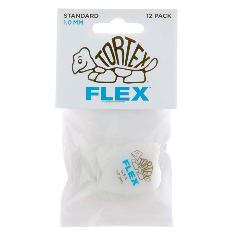 DUNLOP TORTEX FLEX STANDARD PICK 1.0MM Медіатори