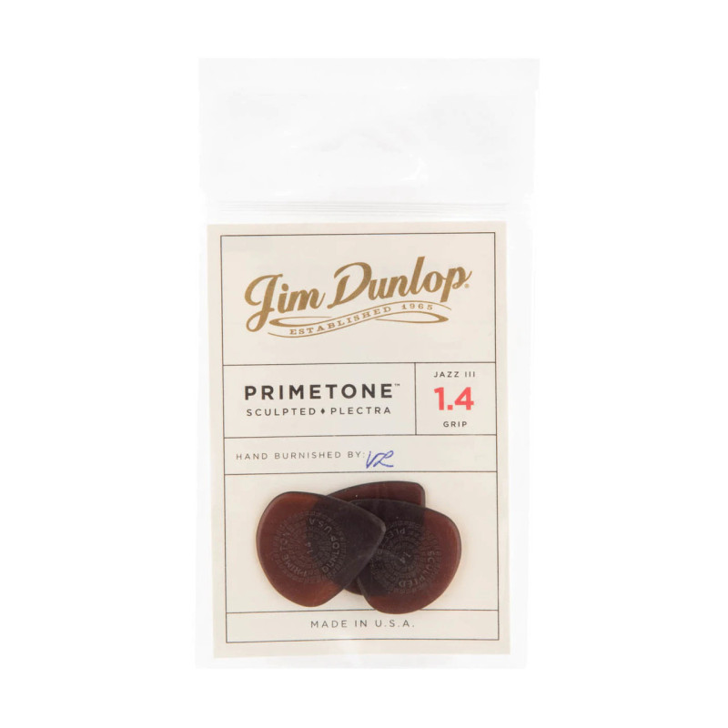DUNLOP PRIMETONE JAZZ III GRIP PICK 1.4MM Медіатори