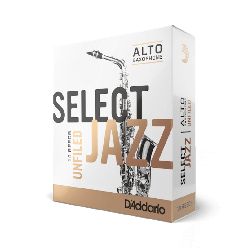D`ADDARIO Select Jazz - Alto Sax Unfiled 3M (1шт)