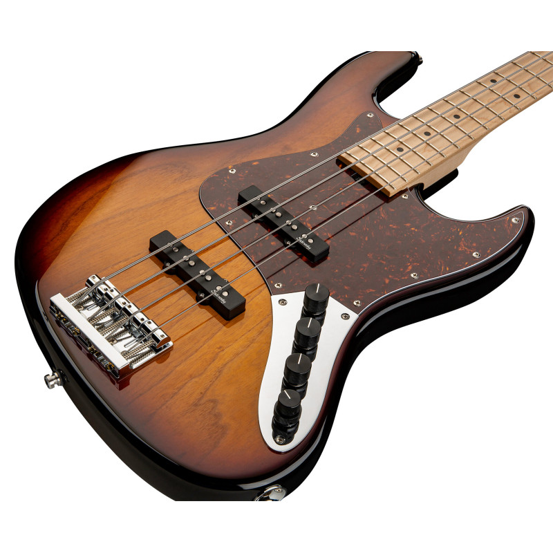 SADOWSKY MetroLine 21-Fret Vintage J/J Bass, Ash, 4-String ('59 Burst Transparent High Polish) Бас-гітара