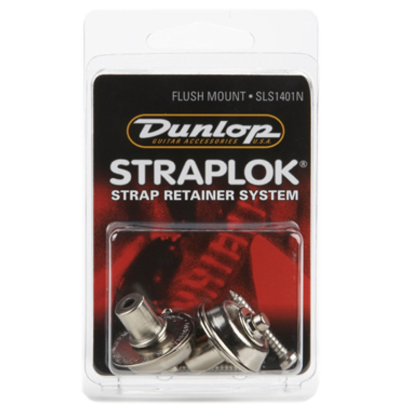 DUNLOP SLS1401N STRAPLOK STRAP RETAINERS FLUSH MOUNT - NICKEL