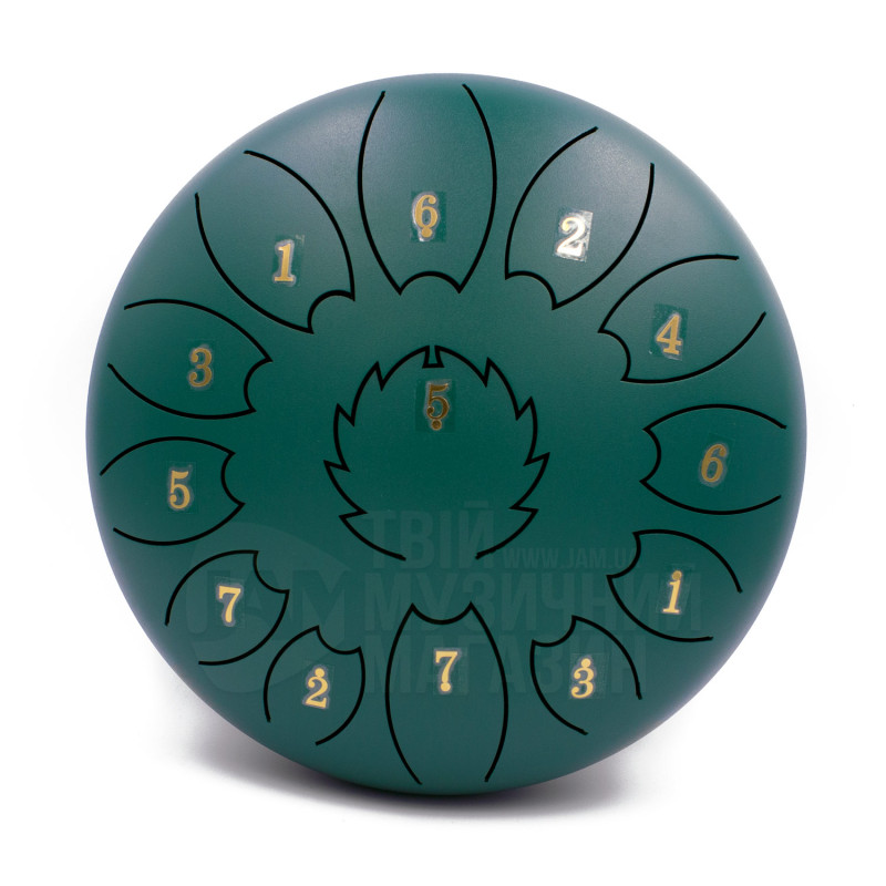 FZONE STD10I13N Green STEEL TONGUE DRUM Глюкофон