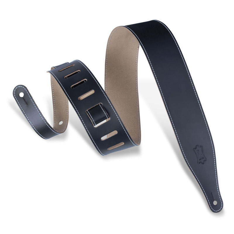 LEVY'S DM17-BLK CLASSICS SERIES GUITAR STRAP (BLACK) Ремінь для гітари