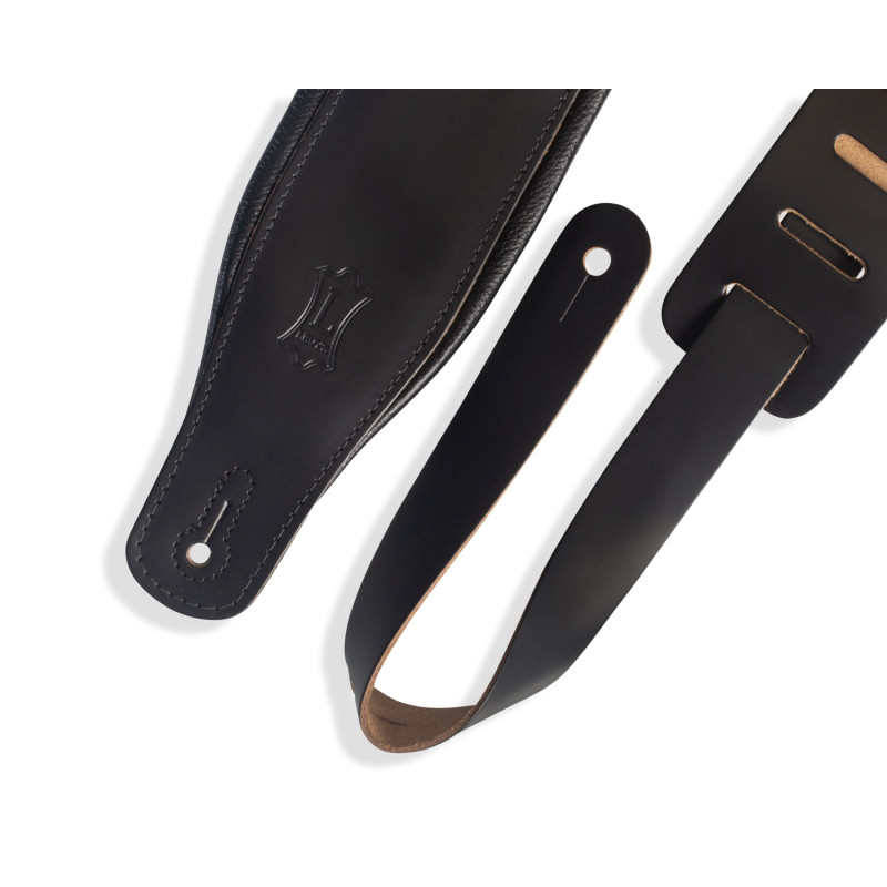 LEVY'S M26PD-BLK CLASSICS SERIES PADDED GUITAR STRAP (BLACK) Ремень для гитары