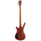 WARWICK Teambuilt Pro Series Corvette Bubinga, 4-String, A/A (Natural Transparent Satin) Бас-гітара