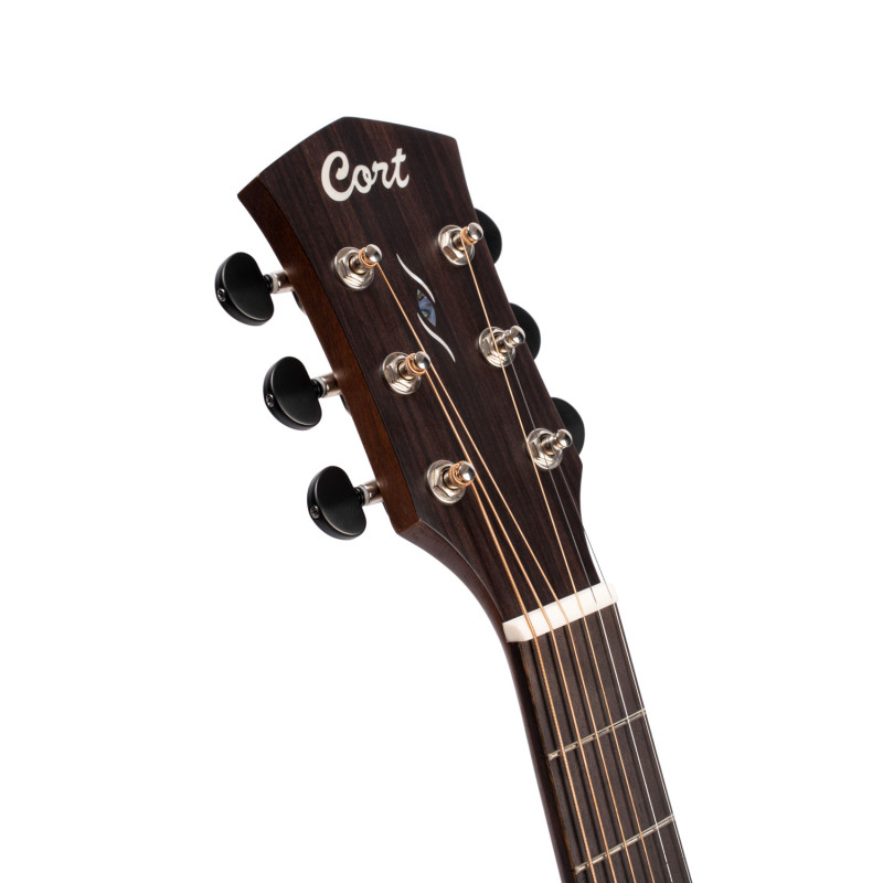 CORT Core-OC Spruce (Open Pore Trans Black) Акустична гітара