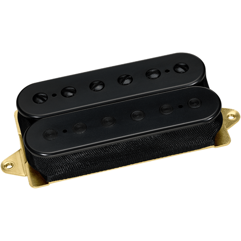 DIMARZIO AIR CLASSIC BRIDGE (F-Spaced, Black/Black)