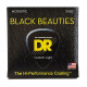 DR STRINGS BLACK BEAUTIES Acoustic - Custom Light (11-50) Струни для акустичної гітари