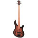 CORT B4FL MHPZ (Open Pore Trans Black Burst) Бас-гитара