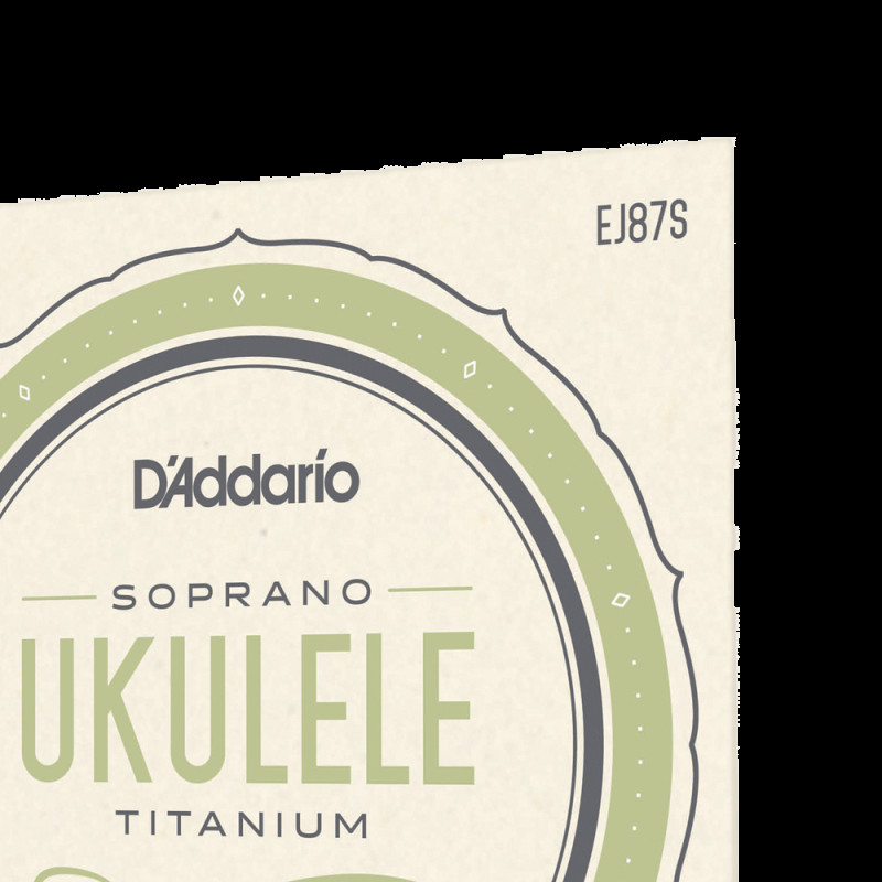 D‘ADDARIO EJ87S TITANIUM UKULELE SOPRANO Струни для укулеле