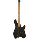 CORT Space G6MS (полуглянцевый прозрачный чёрный) Электрогитара
