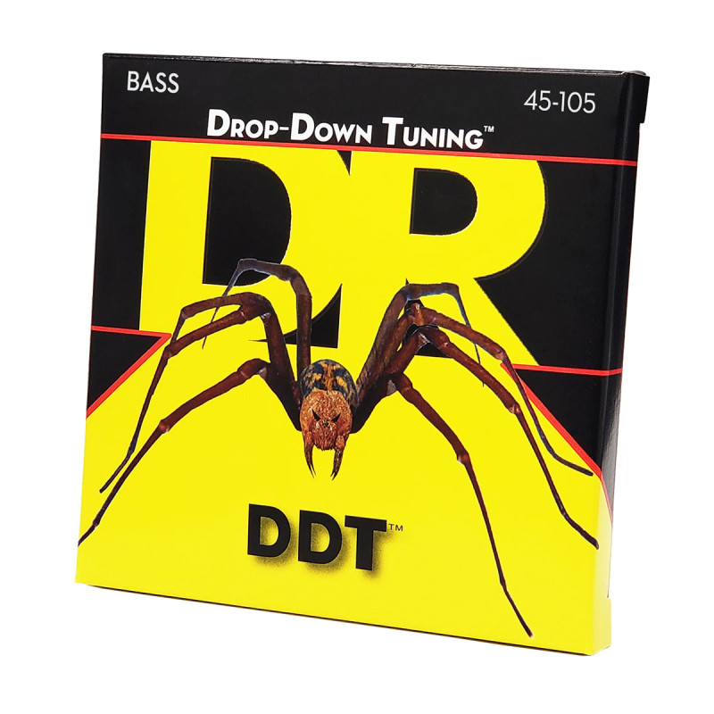 DR STRINGS DDT Drop Down Tuning Bass - Medium (45-105) Струни для бас-гітари