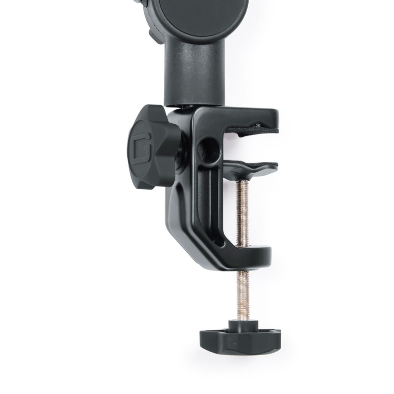 GATOR FRAMEWORKS GFWMICBCBM4000 Professional Desktop Mic Boom Stand with Led Light