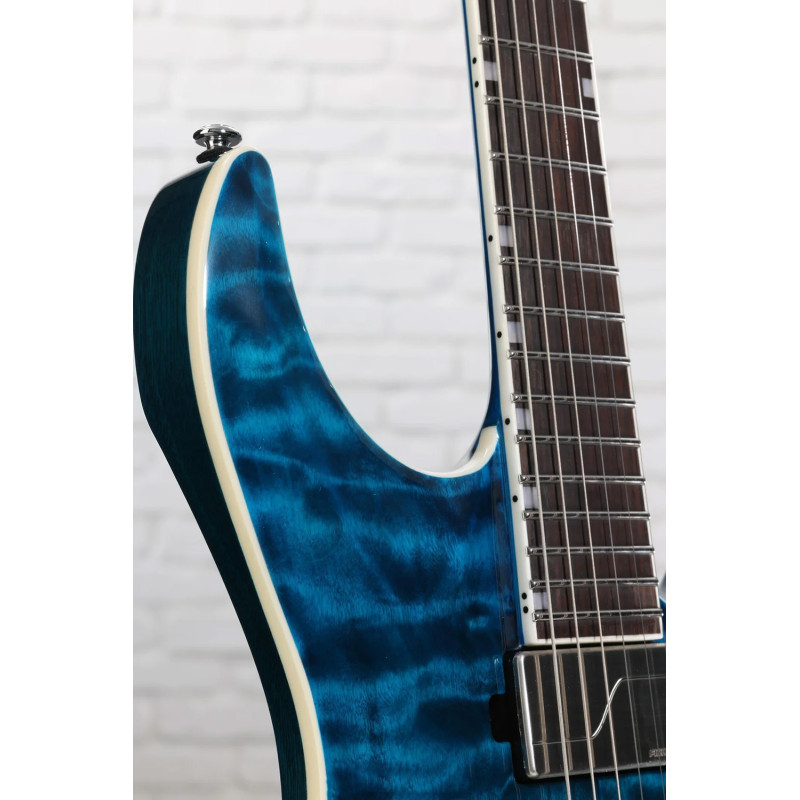 LTD MH-1000QM (Black Ocean) Электрогитара