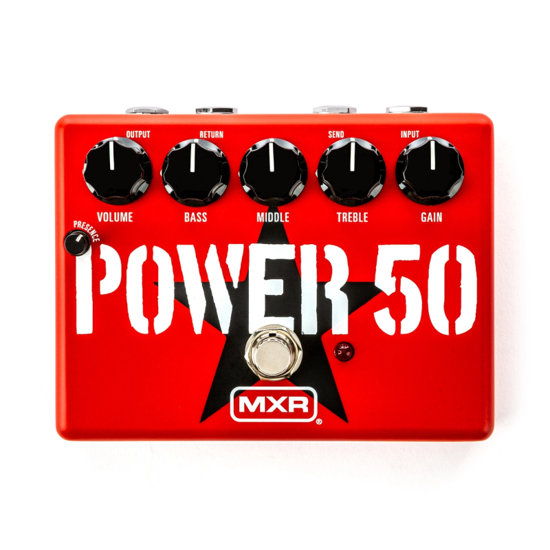 MXR TOM MORELLO POWER 50 OVERDRIVE Педаль эффектов