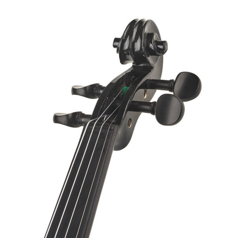 STENTOR 1515/ABK Harlequin Electric Violin Outfit 4/4 (Black) Скрипка