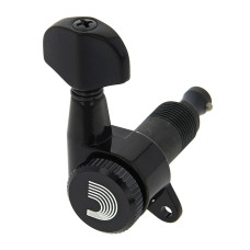 D'ADDARIO PWAT-6R2 AUTO-TRIM TUNING MACHINES (6 in-line, Black)