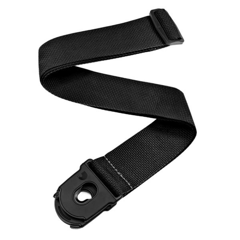 D`ADDARIO PLANET LOCK POLY PRO GUITAR STRAP (BLACK)