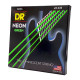 DR STRINGS NEON Green Bass - Medium (45-105) Струни для бас-гітари