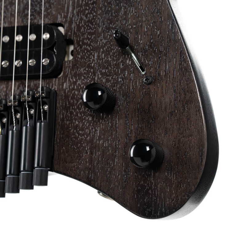 CORT Space G6MS (полуглянцевый прозрачный чёрный) Электрогитара