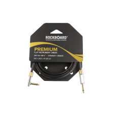 ROCKBOARD Premium Flat Instrument Cable, Straight/Angled (300 cm)