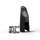 D`ADDARIO H-LIGATURE & CAP FOR ALTO SAXOPHONE Silver-Plated