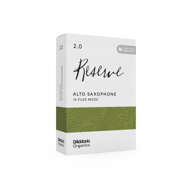 D'ADDARIO Organic Reserve - Alto Sax #2.0 - 10 Box