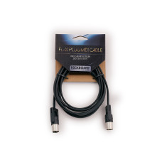 ROCKBOARD RBO CAB MD FX 200 BK RockBoard FlaX Plug MIDI Cable, 200 cm