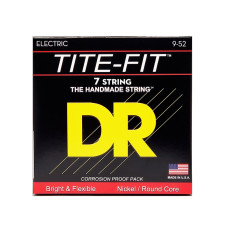 DR STRINGS TITE-FIT Electric - Light 7 String (9-52) Струни для електрогітари