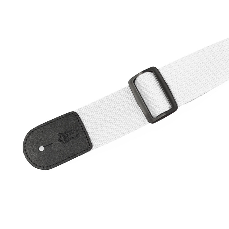 LEVY'S M8POLY-WHT CLASSICS SERIES POLYPROPYLENE GUITAR STRAP (WHITE) Ремінь для гітари