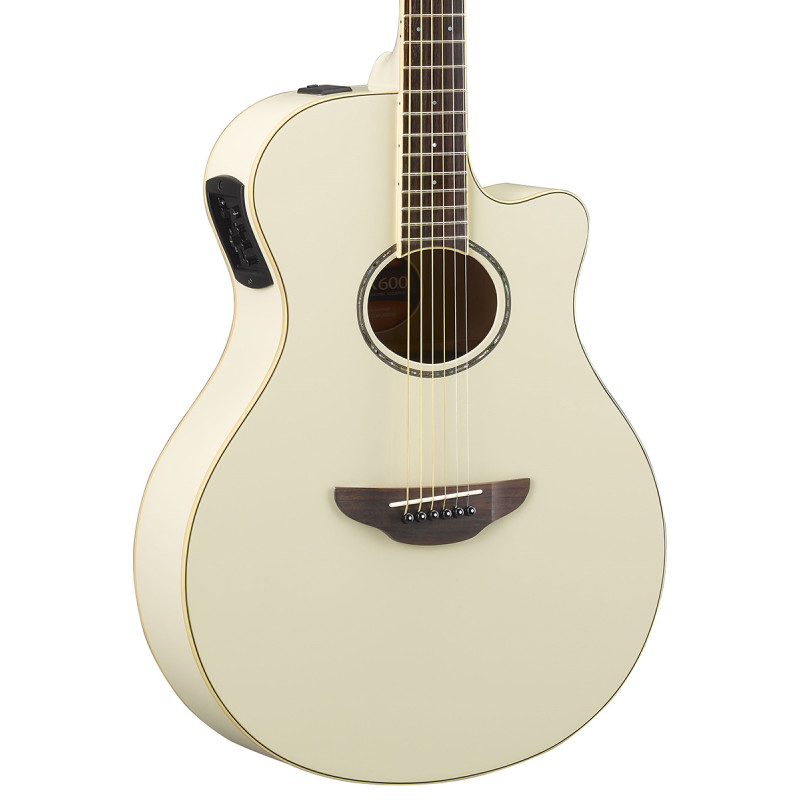 YAMAHA APX600 (Vintage White) Акустична гітара