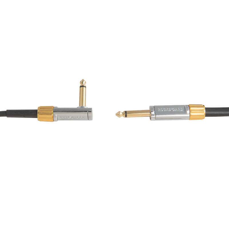 ROCKBOARD Premium Flat Instrument Cable, Straight/Angled (300 cm)