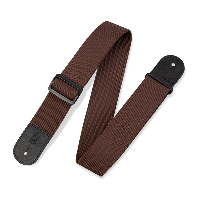 LEVY'S M8POLY-BRN CLASSICS SERIES POLYPROPYLENE GUITAR STRAP (BROWN) Ремінь для гітари
