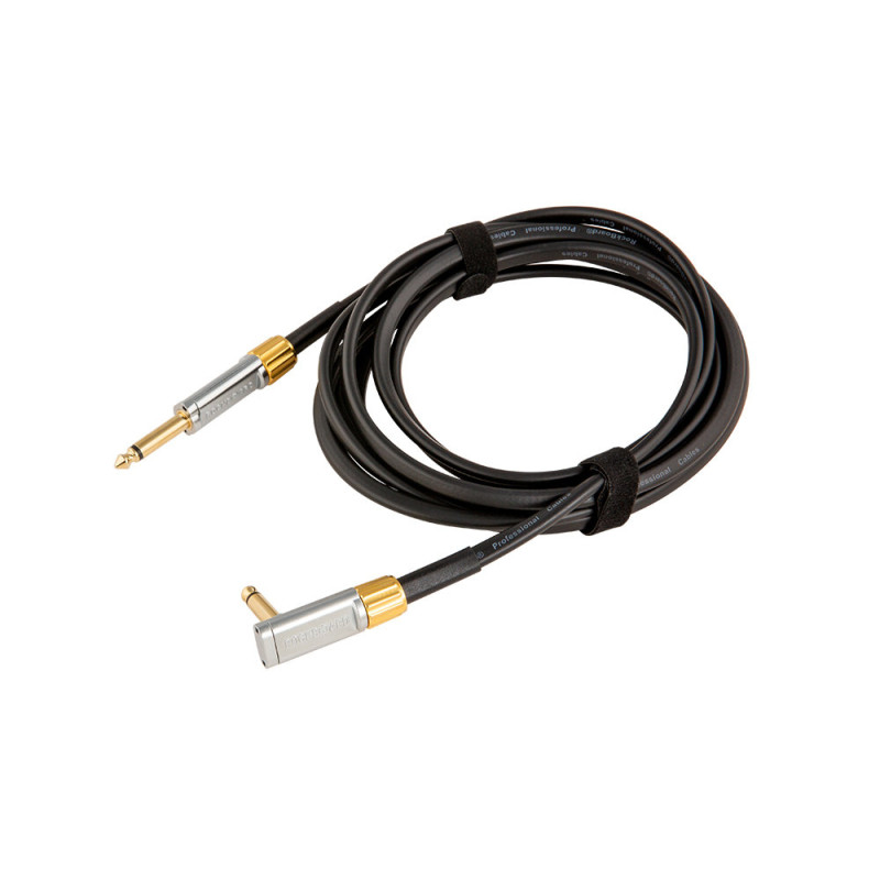 ROCKBOARD Premium Flat Instrument Cable, Straight/Angled (300 cm)