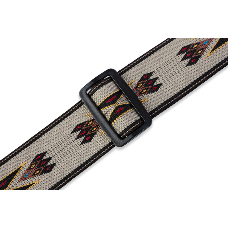 LEVY'S MSSN80-TAN PRINT SERIES GUITAR STRAP (SOUTHWEST) Ремінь для гітари
