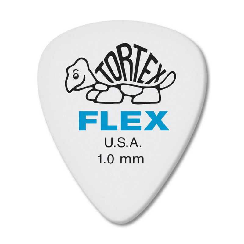 DUNLOP TORTEX FLEX STANDARD PICK 1.0MM Медіатори