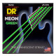 DR STRINGS NEON Green Bass - Medium (45-105) Струни для бас-гітари