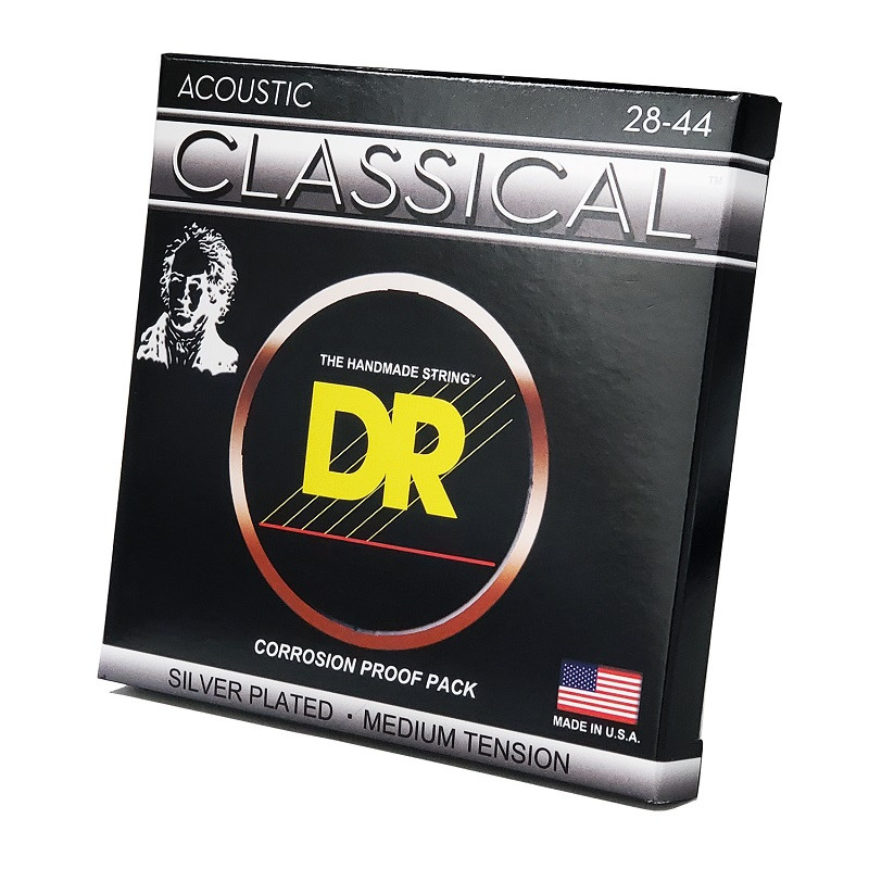 DR STRINGS CLASSICAL NYLON Medium Tension Струни для класичної гітари