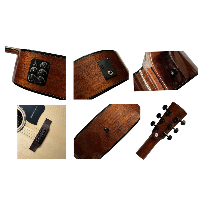 FIESTA FS-46 BR EQ TRANSACOUSTIC Акустическая гитара