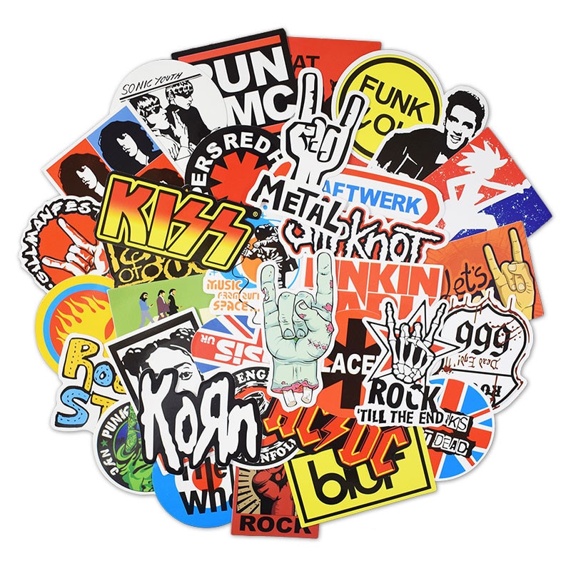 ROCKSTAR Sticker for Laptop Стікер