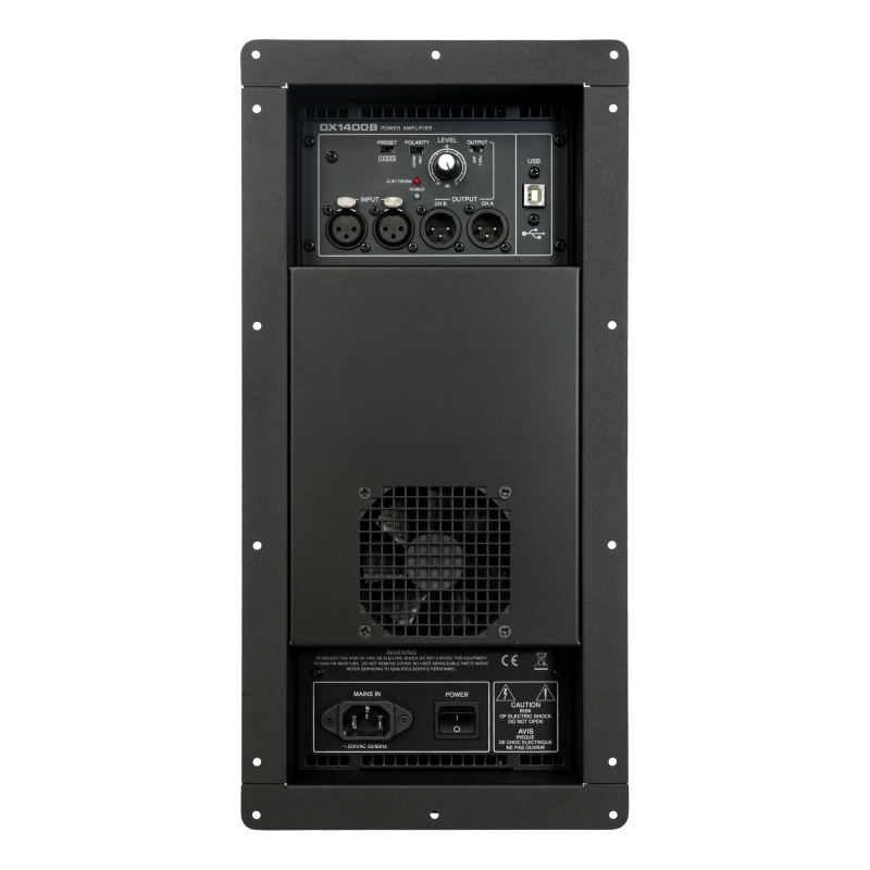 PARK AUDIO DX1400B-4 DSP Сабвуферный 1-канальный встраиваемый усилитель